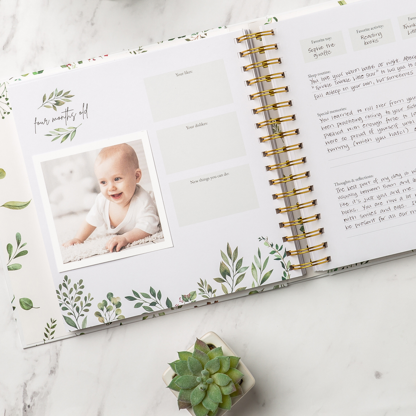 Keepsake Baby Memory Book